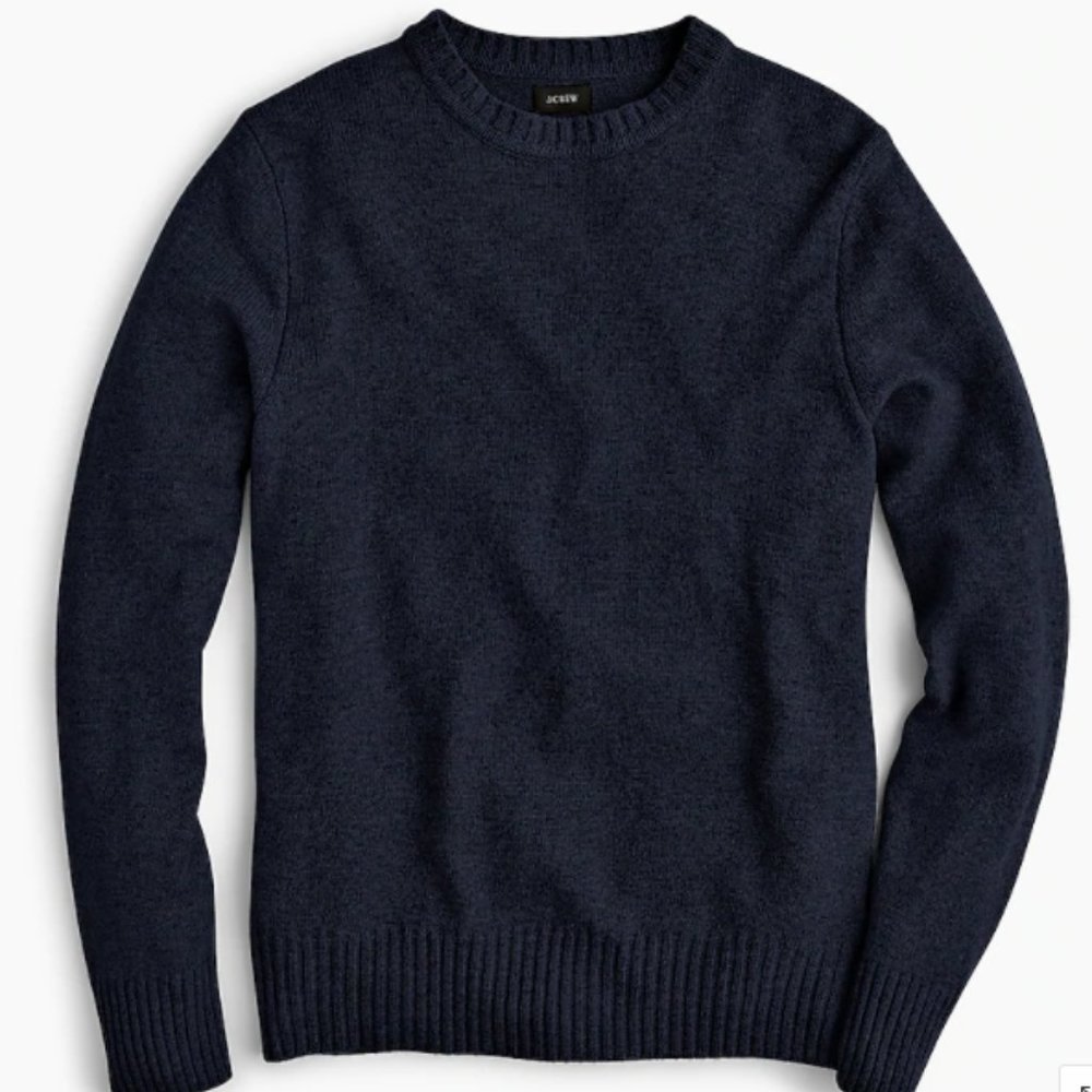 J. Crew men's merino wool crewneck navy XS